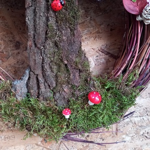 Életfa kopogtató 50 cm-es vesszőalapon - otthon & életmód - dekoráció - fali és függő dekoráció - függődísz - Meska.hu