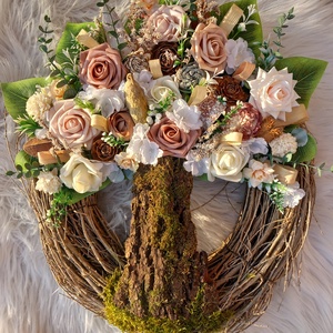 Romantikus Életfa rózsákkal - Meska.hu