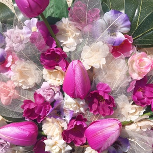 Tavaszi életfa kopogtató - otthon & életmód - dekoráció - ajtó- és ablak dekoráció - ajtódísz & kopogtató - Meska.hu