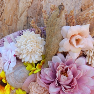 Virágzó kalap - otthon & életmód - dekoráció - ajtó- és ablak dekoráció - ablakdísz - Meska.hu