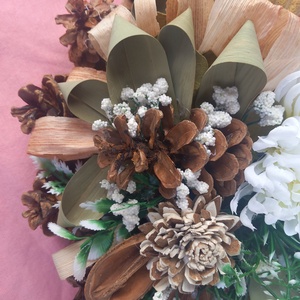 Kegyeleti koszorú - otthon & életmód - vallás - temetkezési tárgy - sírdísz, kegyeleti dísz - Meska.hu