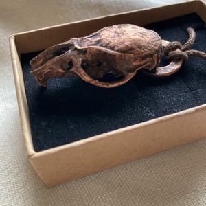 Patkány koponya - ékszer - nyaklánc - hosszú nyaklánc - Meska.hu