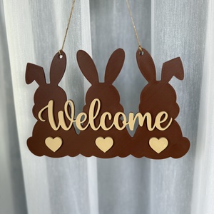 Húsvéti ajtódísz, Ünnepi díszek, dekorációk, Húsvéti díszek és dekorációk, Húsvéti ajtódísz, kopogtató, , MESKA