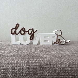 Dog lover , Otthon & Életmód, Dekoráció, Asztal és polc dekoráció, Asztaldísz, , MESKA