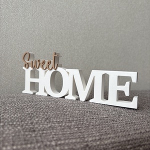 3D nyomtatott Home felírat - Meska.hu