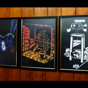 Bekeretezett grafika, számozott printek  - Meska.hu