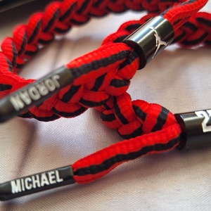 Michael Jordan fonott karkötő - ékszer - karkötő - fonott karkötő - Meska.hu