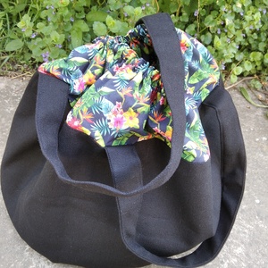 Kerékpár kosártáska, biciklikosár táska 2in1 egzotikus  - táska & tok - edzőtáskák - edzőtáskák - Meska.hu