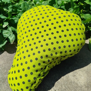 Ki-be fordítható kerékpár üléshuzat kivi zöld pöttyös  - táska & tok - edzőtáskák - edzőtáskák - Meska.hu