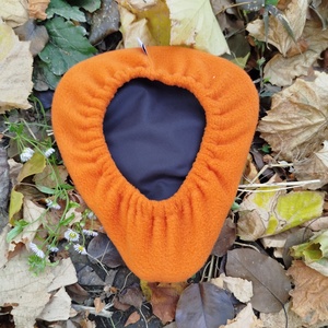 Közepes méretű téli kerékpár üléshuzat vízhatlan réteggel, Halloween tök  - játék & sport - sport és kikapcsolódás - kerékpározás - nyereghuzat - Meska.hu