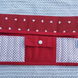 Horgolótű tartó egyedi hímzéssel - otthon & életmód - tárolás & rendszerezés - tárolókosár - Meska.hu