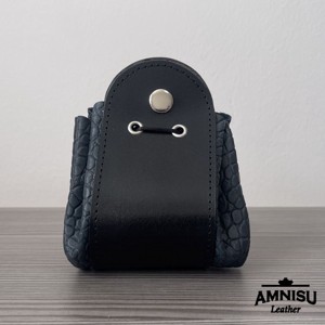 2in1 szütyő és kockatálca - fekete - sötétzöld krokkómintás, Játék & Sport, Táblajáték és Kártyajáték, Társasjátékok, Dobókocka, , MESKA