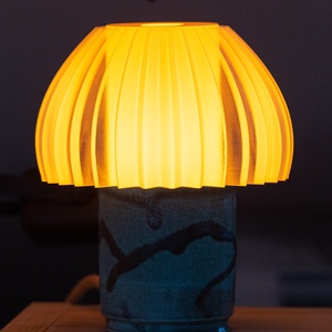 Nebula Glass asztali lámpa - otthon & életmód - lámpa - asztali lámpa - Meska.hu