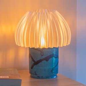 Nebula Glass asztali lámpa - otthon & életmód - lámpa - asztali lámpa - Meska.hu