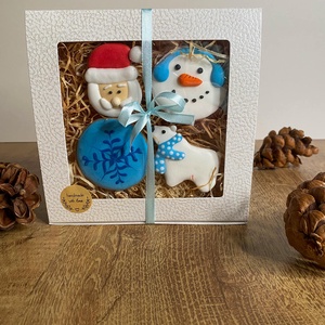 Jeges box - Mézeskalács dísz dobozban - Meska.hu