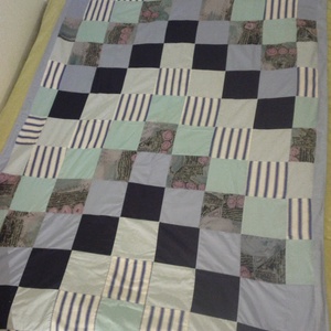 Patchwork ágytakaró - otthon & életmód - lakástextil - ágytakaró - Meska.hu