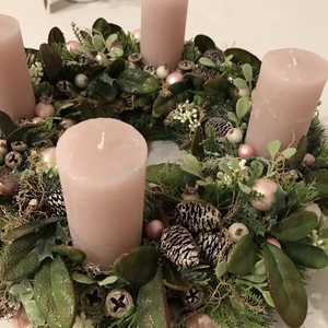 Adventi koszorú - karácsony - adventi díszek - adventi koszorú - Meska.hu