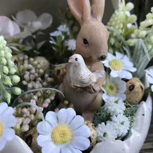 Húsvéti asztali dekoráció - otthon & életmód - dekoráció - asztal és polc dekoráció - asztaldísz - Meska.hu