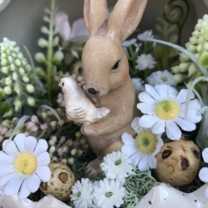 Húsvéti asztali dekoráció - otthon & életmód - dekoráció - asztal és polc dekoráció - asztaldísz - Meska.hu