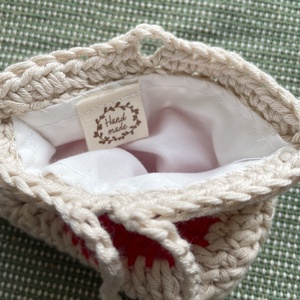 Horgolt szütyő :) - táska & tok - pénztárca & más tok - dohánytasak & szütyő - Meska.hu