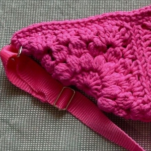 Kézzel horgolt válltáska / crossbody táska - táska & tok - kézitáska & válltáska - kézitáska - Meska.hu
