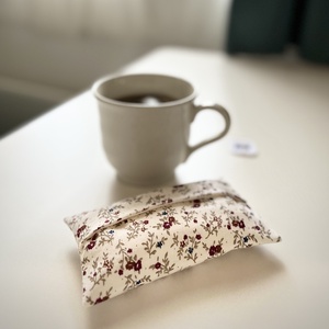 Virágmintás Zsebkendő Tartó - 100% pamut, Táska & Tok, Pénztárca & Más tok, Zsebkendőtartó tok, Varrás, MESKA