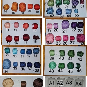 Horgolt fülbevaló - hópehely  - ékszer - fülbevaló - lógó fülbevaló - Meska.hu