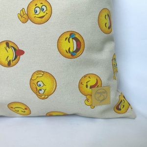 Smile Emoji Szatyor - táska & tok - bevásárlás & shopper táska - shopper, textiltáska, szatyor - Meska.hu