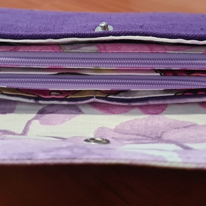 Textil pénztárca - táska & tok - pénztárca & más tok - pénztárca - női pénztárca - Meska.hu