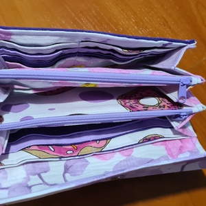 Textil pénztárca - táska & tok - pénztárca & más tok - pénztárca - női pénztárca - Meska.hu