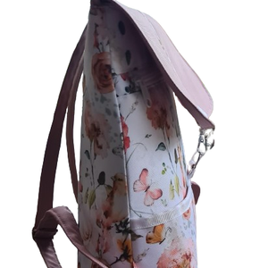 Mintás gyöngyvászon hátizsák - táska & tok - hátizsák - hátizsák - Meska.hu