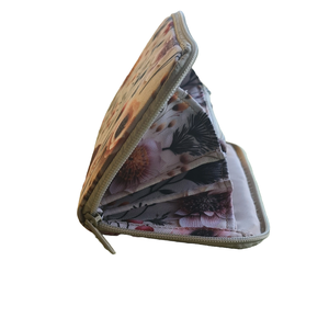 3D hatású virágos nagyméretű cipzáros pénztárca - táska & tok - pénztárca & más tok - pénztárca - női pénztárca - Meska.hu