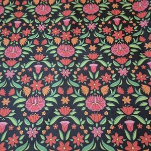 Népi mintás 2. - vízhatlan gyöngyvászon - Meska.hu