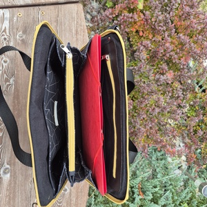 Organizer kézi- vagy válltáska  - táska & tok - kézitáska & válltáska - válltáska - Meska.hu