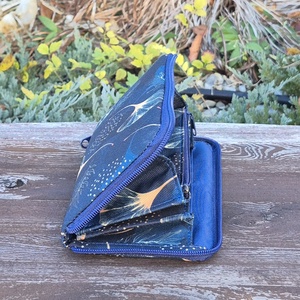 Gingko biloba -  nagyméretű cipzáros pénztárca - táska & tok - pénztárca & más tok - pénztárca - női pénztárca - Meska.hu