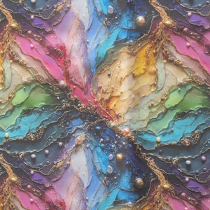 Színkavalkád - vízhatlan gyöngyvászon, Kellékek & szerszámok, Méteráru, Vászon, Gyöngyvászon, , MESKA