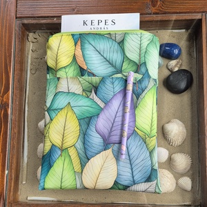 Cipzáras könyvtok gyöngyvászonból, Könyv & Zene, Könyvtok, Varrás, MESKA