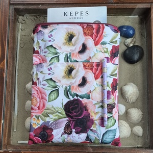 Cipzáras könyvtok gyöngyvászonból, Könyv & Zene, Könyvtok, Varrás, MESKA