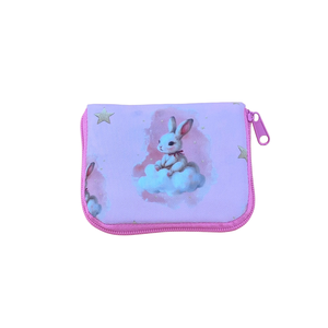 Nyuszis pénztárca gyerekeknek, Táska & Tok, Pénztárca & Más tok, Pénztárca, Gyerek pénztárca, Varrás, MESKA