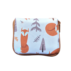 Rókás barna cipzáros pénztárca, Táska & Tok, Pénztárca & Más tok, Pénztárca, Gyerek pénztárca, Varrás, MESKA