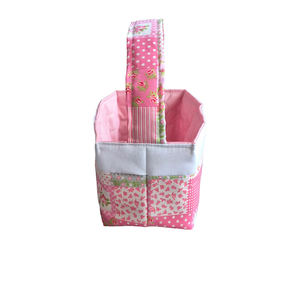 Egyedi, neves textil kosár lányoknak - otthon & életmód - tárolás & rendszerezés - tárolókosár - Meska.hu