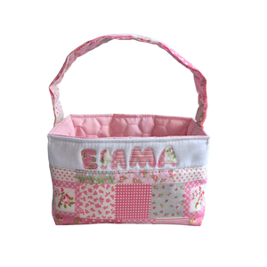 Egyedi, neves textil kosár lányoknak - Meska.hu