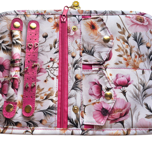 Réti virágok - ékszertartó utazós neszeszer - táska & tok - neszesszer - Meska.hu