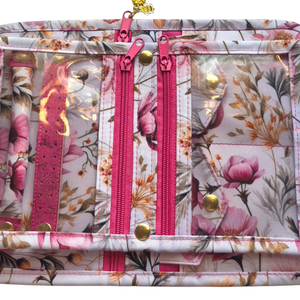 Réti virágok - ékszertartó utazós neszeszer - táska & tok - neszesszer - Meska.hu