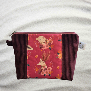 Juharfa neszeszer kollekció - erdei állatok, Táska & Tok, Neszesszer, Varrás, MESKA