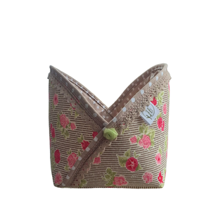 Romance  tárolókollekció - nagy - otthon & életmód - tárolás & rendszerezés - tárolókosár - Meska.hu