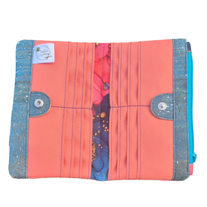 Peachy blue női pénztárca - táska & tok - pénztárca & más tok - pénztárca - női pénztárca - Meska.hu