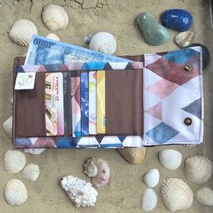 Kisméretű férfi pénztárca gyöngyvászonból - táska & tok - pénztárca & más tok - pénztárca - férfi pénztárca - Meska.hu