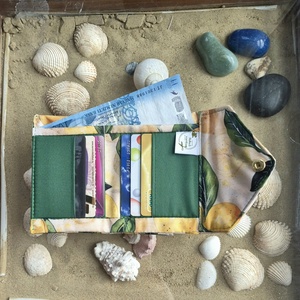 Citromok - kisméretű női pénztárca gyöngyvászonból - táska & tok - pénztárca & más tok - pénztárca - női pénztárca - Meska.hu