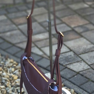 Croissant válltáska - táska & tok - kézitáska & válltáska - válltáska - Meska.hu